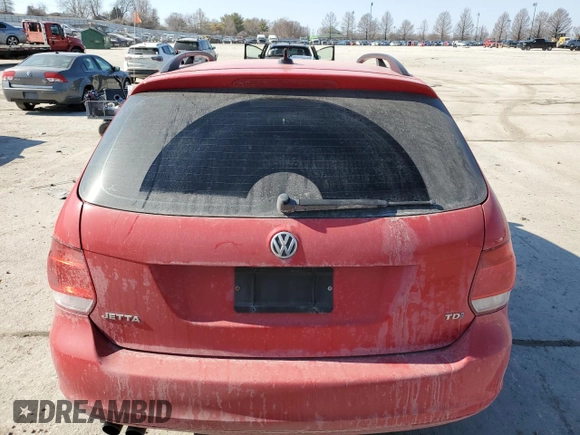 2013 Volkswagen Jetta SportWagen TDI with VIN 3VWPL7AJ0DM637170, listed as a Copart auction lot 47576765 with 75,458 mi miles and Salvage Title. Bid and sale history available at carsss.com. Image 6.