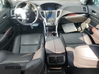 2017 Acura TLX with VIN 19UUB1F30HA010750, listed as a Copart auction lot 88780395 with 53,490 mi miles and Salvage Title. Bid and sale history available at carsss.com. Image 8.