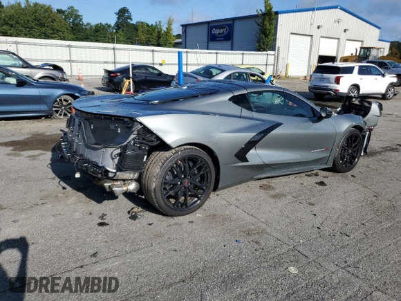 2024 Chevrolet Corvette 1LT with VIN 1G1YA2D48R5119416, listed as a Copart auction lot 57815215 with 11,261 mi miles and Non repairable. Bid and sale history available at DreamBid. Image 3.