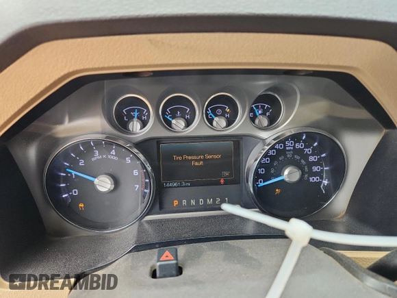 2012 Ford F-250 XL with VIN 1FT7W2B60CEC09675, listed as a Copart auction lot 62541985 with 144,961 mi miles and Salvage title. Bid and sale history available at DreamBid. Image 9.