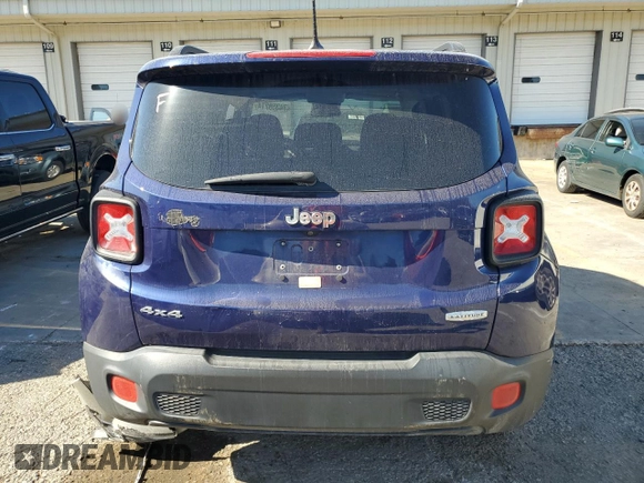 2017 Jeep Renegade Latitude z VIN ZACCJBBB5HPF56069, wystawiony jako Copart lot #74359274 z przebiegiem 153 998 mil mil oraz Nie do naprawy. Historia ofert i sprzedaży dostępna na DreamBid. Obrazek 6.
