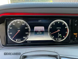 2017 Mercedes-Benz S 550 with VIN WDDUG8FBXHA341129, listed as a Copart auction lot 44324725 with 64,190 mi miles and Clean Title. Bid and sale history available at carsss.com. Image 8.