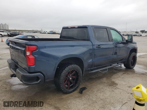 2019 Chevrolet Silverado 1500 Custom with VIN 3GCUYBEF1KG700224, listed as a Copart auction lot 79436234 with 81,814 mi miles and Salvage Title. Bid and sale history available at DreamBid. Image 3.