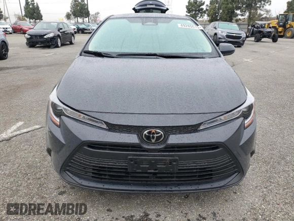 2024 Toyota Corolla LE with VIN JTDB4MEE6R3023626, listed as a Copart auction lot 49280615 with 19,342 mi miles and Salvage title. Bid and sale history available at DreamBid. Image 5.