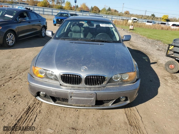 2004 BMW 3 Series 325Ci with VIN WBABD33484PL01770, listed as a Copart auction lot 50249325 with 63,487 mi miles and Salvage Title. Bid and sale history available at carsss.com. Image 5.