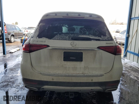 2021 Mercedes-Benz GLE 350 with VIN 4JGFB4KB1MA474612, listed as a Copart auction lot 49530735 with 77,575 mi miles and Salvage title. Bid and sale history available at DreamBid. Image 6.
