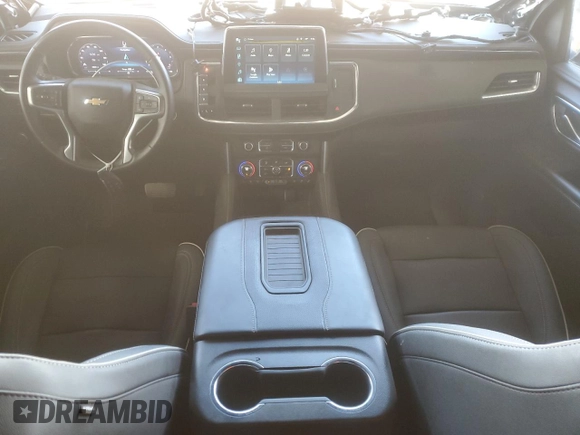 2023 Chevrolet Tahoe Premier with VIN 1GNSKSKD4PR458118, listed as a Copart auction lot 47948625 with 21,688 mi miles and Clean title. Bid and sale history available at DreamBid. Image 8.