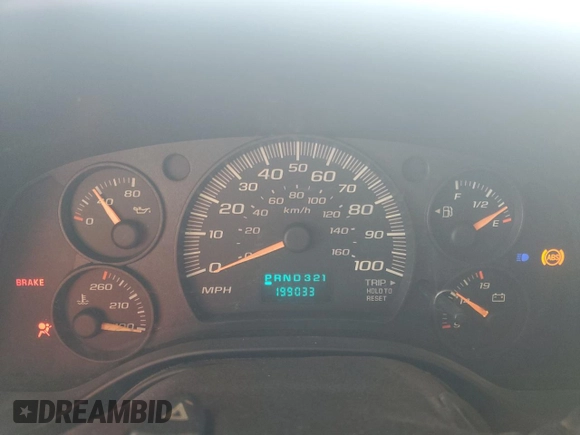 2006 Chevrolet Express Cargo with VIN 1GCGG25V961171309, listed as a Copart auction lot 64814815 with 199,033 mi miles and Salvage title. Bid and sale history available at DreamBid. Image 9.