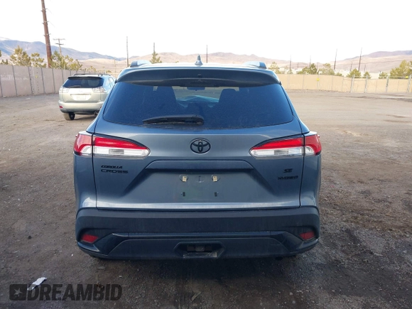 2023 Toyota Corolla Cross Hybrid S with VIN 7MUFBABG3PV005338, listed as a IAAI auction lot 41633311 with 32,082 mi miles and . Bid and sale history available at DreamBid. Image 16.