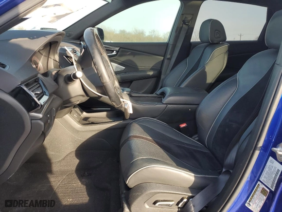 2020 Acura RDX w/A-Spec Pkg with VIN 5J8TC2H69LL037397, listed as a Copart auction lot 45200385 with 54,390 mi miles and Salvage Title. Bid and sale history available at carsss.com. Image 7.