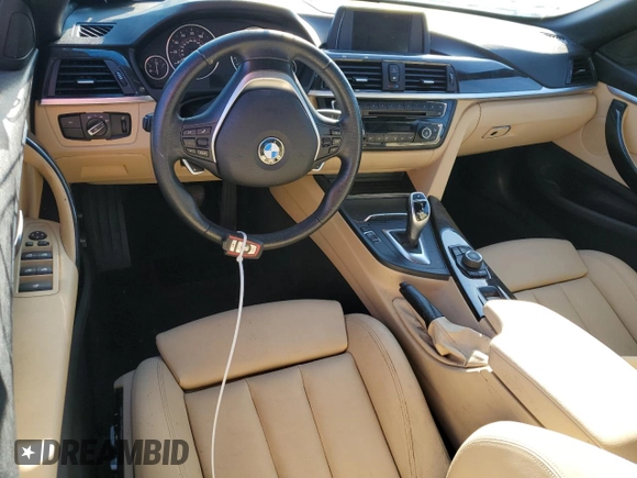 2017 BMW 4 Series 430i xDrive with VIN WBA4U9C34H5H64478, listed as a Copart auction lot 81466944 with Not provided miles and Salvage title. Bid and sale history available at DreamBid. Image 8.