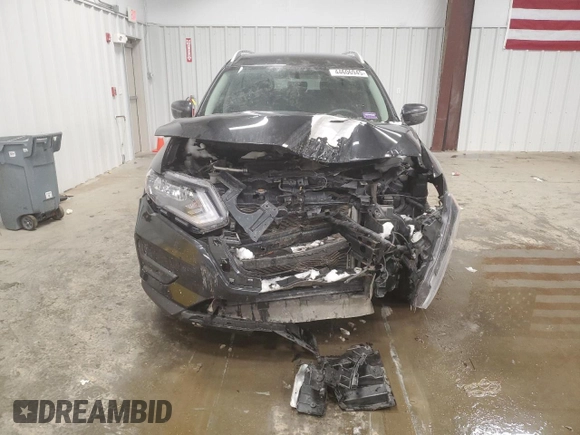 2017 Nissan Rogue S with VIN KNMAT2MV8HP562308, listed as a Copart auction lot 44606945 with Not Provided miles and Salvage Title. Bid and sale history available at carsss.com. Image 5.