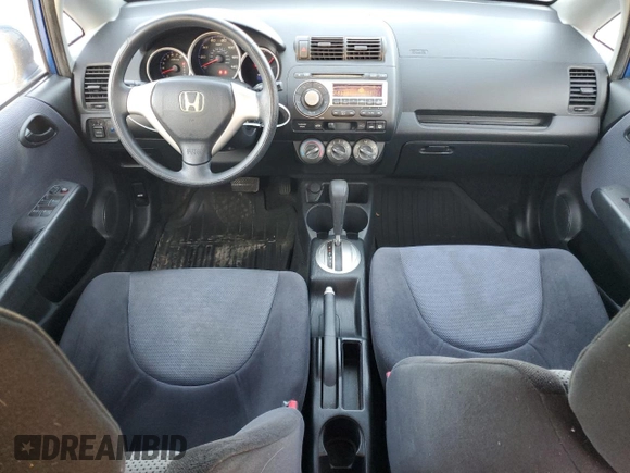 2008 Honda Fit with VIN JHMGD38408S054148, listed as a Copart auction lot 72850554 with 91,753 mi miles and Salvage Title. Bid and sale history available at carsss.com. Image 8.