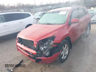 2008 Toyota RAV4 Ltd with VIN JTMZK31V585023270, listed as a IAAI auction lot 41188484 with 230,358 mi miles. Bid and sale history available at carsss.com. Image 6.