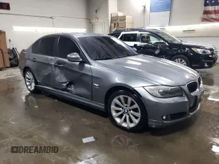 2011 BMW 3 Series 328i xDrive with VIN WBAPK7C53BA818101, listed as a Copart auction lot 45490965 with 134,292 mi miles and Salvage title. Bid and sale history available at DreamBid. Image 4.