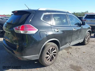 2016 Nissan Rogue SV with VIN KNMAT2MV9GP691799, listed as a IAAI auction lot 40902441 with 103,075 mi miles. Bid and sale history available at carsss.com. Image 4.