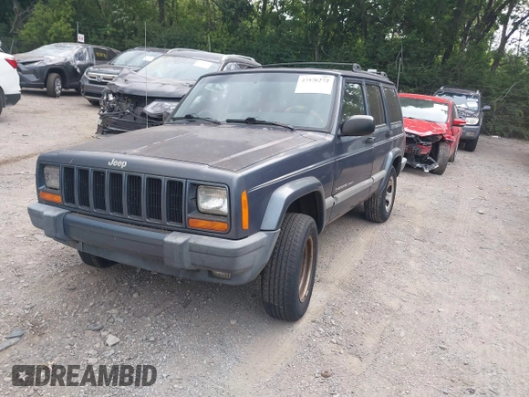 2001 Jeep Cherokee Sport with VIN 1J4FF48S91L571731, listed as a IAAI auction lot 42576272 with 181,688 mi miles and . Bid and sale history available at DreamBid. Image 2.