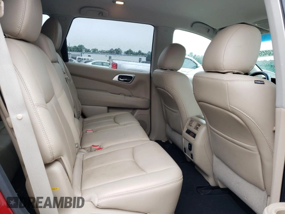 2016 Nissan Pathfinder Platinum with VIN 5N1AR2MN8GC646032, listed as a Copart auction lot 58304595 with 79,979 mi miles and Salvage title. Bid and sale history available at DreamBid. Image 11.
