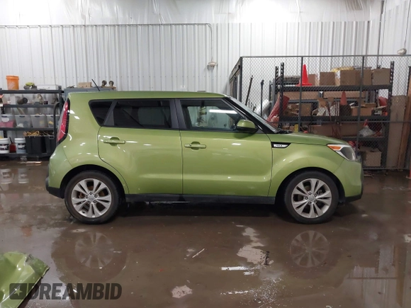 2015 Kia Soul + with VIN KNDJP3A57F7774967, listed as a IAAI auction lot 41376725 with 71,284 mi miles. Bid and sale history available at carsss.com. Image 14.