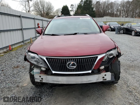 2011 Lexus RX 350 with VIN 2T2ZK1BA3BC047797, listed as a Copart auction lot 48055275 with 0 mi miles and Salvage Title. Bid and sale history available at carsss.com. Image 5.