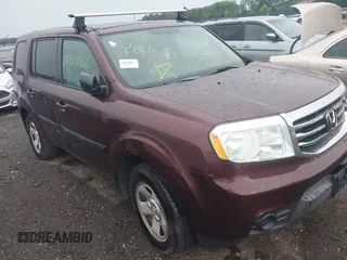 2013 Honda Pilot LX with VIN 5FNYF4H20DB074962, listed as a IAAI auction lot 42576019 with Not provided miles and . Bid and sale history available at DreamBid. Image 1.