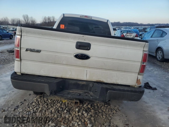 2010 Ford F-150 XL with VIN 1FTMF1EW3AFD75950, listed as a Copart auction lot 42587125 with 137,761 mi miles and Salvage Title. Bid and sale history available at DreamBid. Image 6.