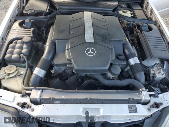 2001 Mercedes-Benz SL 500 with VIN WDBFA68F31F195902, listed as a Copart auction lot 49812045 with 154,923 mi miles and Clean title. Bid and sale history available at DreamBid. Image 11.