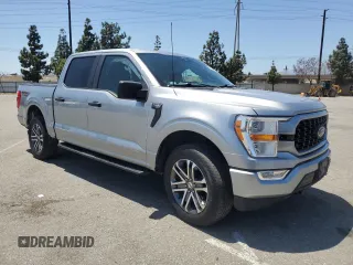 2021 Ford F-150 XL z VIN 1FTEW1EP5MKE42668, wystawiony jako Copart lot #57350175 z przebiegiem 39 727 mil mil oraz Szkoda całkowita • Salvage title. Historia ofert i sprzedaży dostępna na DreamBid. Obrazek 4.
