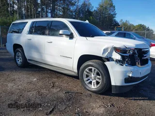 2015 Chevrolet Suburban LT with VIN 1GNSCJKC2FR607249, listed as a IAAI auction lot 41258843 with 192,208 mi miles. Bid and sale history available at carsss.com. Image 1.