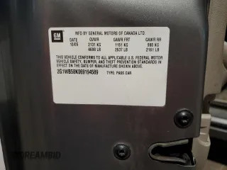 2006 Chevrolet Impala LS z VIN 2G1WB58K069194589, wystawiony jako Copart lot #71172204 z przebiegiem 152 581 mil mil oraz Szkoda całkowita • Salvage title. Historia ofert i sprzedaży dostępna na DreamBid. Obrazek 12.