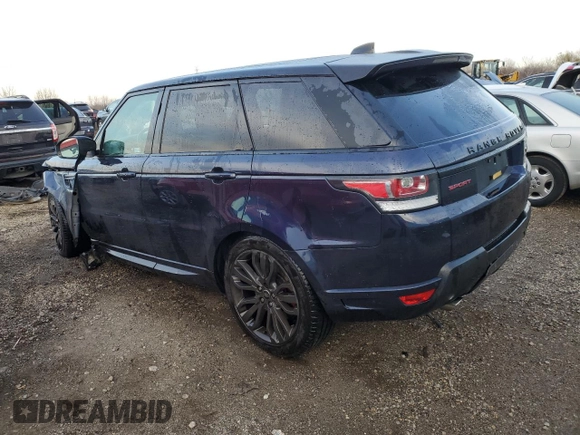 2017 Land Rover Range Rover Sport HSE Dynamic with VIN SALWV2FV1HA175625, listed as a Copart auction lot 82365164 with 88,199 mi miles and Salvage title. Bid and sale history available at DreamBid. Image 2.
