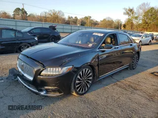 2017 Lincoln Continental Black Label with VIN 1LN6L9BC4H5628019, listed as a Copart auction lot 86786134 with 140,893 mi miles and Salvage Title. Bid and sale history available at carsss.com. Image 1.