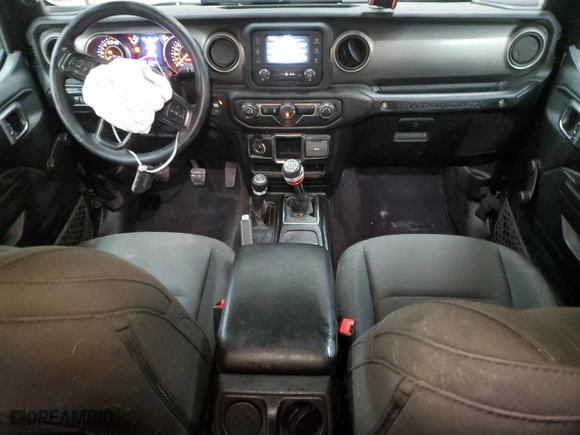 2019 Jeep Wrangler Unlimited Sport S with VIN 1C4HJXDG3KW661084, listed as a Copart auction lot 48024325 with 62,914 mi miles and Clean Title. Bid and sale history available at carsss.com. Image 8.