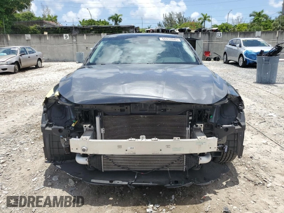2019 Genesis G70 Advanced with VIN KMTG34LA7KU043961, listed as a Copart auction lot 60412685 with 47,710 mi miles and Salvage title. Bid and sale history available at DreamBid. Image 5.