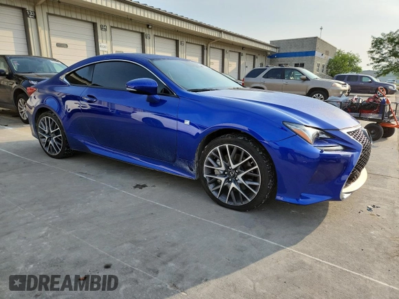 2018 Lexus RC 350 with VIN JTHSZ5BC5J5008553, listed as a Copart auction lot 60472575 with 116,525 mi miles and Salvage title. Bid and sale history available at DreamBid. Image 4.