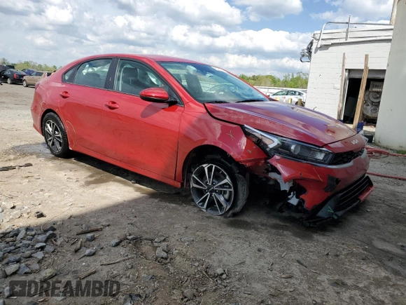 2024 Kia Forte LXS with VIN 3KPF24AD6RE733994, listed as a Copart auction lot 53952445 with 19,973 mi miles and Non Repairable. Bid and sale history available at carsss.com. Image 4.