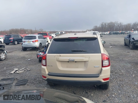 2017 Jeep Compass High Altitude with VIN 1C4NJDEB9HD208970, listed as a IAAI auction lot 41877108 with 119,029 mi miles. Bid and sale history available at carsss.com. Image 17.