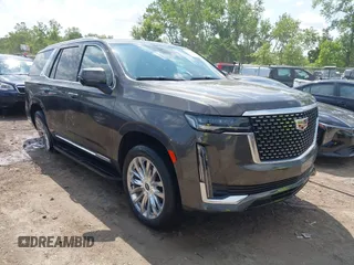 2021 Cadillac Escalade Premium Luxury with VIN 1GYS4CKL6MR264678, listed as a IAAI auction lot 42470069 with 26,611 mi miles and . Bid and sale history available at DreamBid. Image 1.
