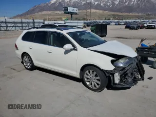 2011 Volkswagen Jetta SportWagen TDI with VIN 3VWPL7AJ0BM666018, listed as a Copart auction lot 50596825 with 133,948 mi miles and Salvage Title. Bid and sale history available at carsss.com. Image 4.