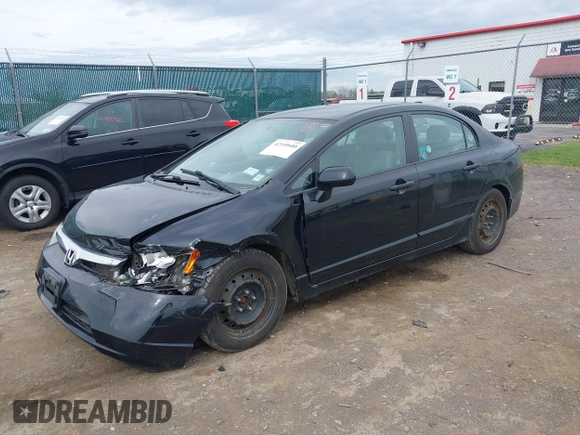 2008 Honda Civic LX with VIN 2HGFA16558H323811, listed as a IAAI auction lot 42199680 with 133,616 mi miles and . Bid and sale history available at DreamBid. Image 17.