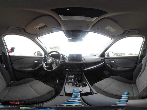 2022 Nissan Rogue SV with VIN 5N1BT3BB8NC695197, listed as a IAAI auction lot 42021604 with 98,091 mi miles and . Bid and sale history available at DreamBid. Image 20.