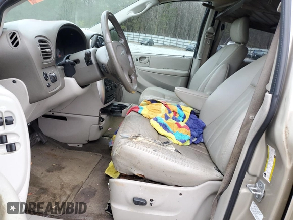 2007 Chrysler Town & Country LWB Touring with VIN 2A4GP54L87R358484, listed as a Copart auction lot 87542035 with 198,062 mi miles and Clean Title. Bid and sale history available at carsss.com. Image 7.