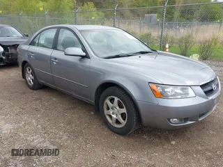 2006 Hyundai Sonata GLS z VIN 5NPEU46C66H116107, wystawiony jako IAAI lot #42173582 z przebiegiem 179 558 mil mil oraz . Historia ofert i sprzedaży dostępna na DreamBid. Obrazek 1.