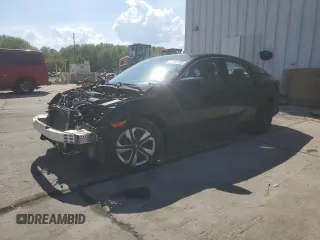 2017 Honda Civic LX with VIN 2HGFC2F5XHH510364, listed as a Copart auction lot 55491735 with 83,520 mi miles and Salvage Title. Bid and sale history available at DreamBid. Image 1.