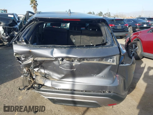 2023 Lexus RX 350 with VIN 2T2BAMBAXPC001221, listed as a IAAI auction lot 41266016 with 18,978 mi miles and . Bid and sale history available at DreamBid. Image 16.