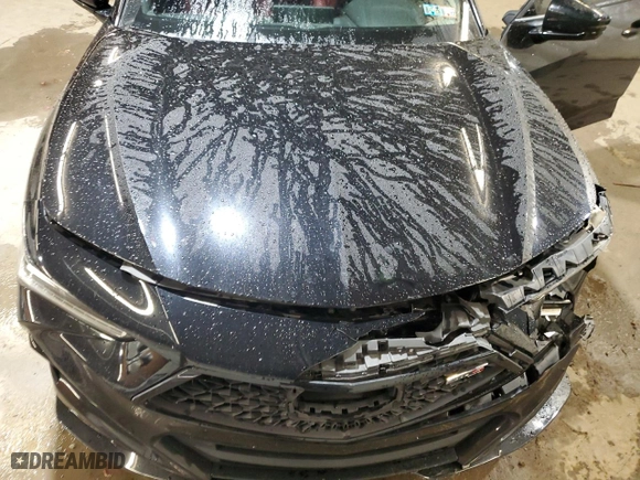 2022 Acura TLX Type S w/Performance Tire with VIN 19UUB7F9XNA001248, listed as a Copart auction lot 77235344 with 31,551 mi miles and Salvage Title. Bid and sale history available at carsss.com. Image 12.
