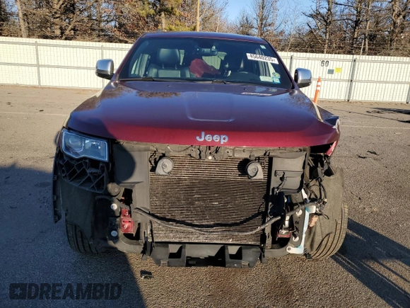 2018 Jeep Grand Cherokee Sterling Edition with VIN 1C4RJFBG5JC280497, listed as a Copart auction lot 45640235 with 104,233 mi miles and Salvage Title. Bid and sale history available at carsss.com. Image 5.