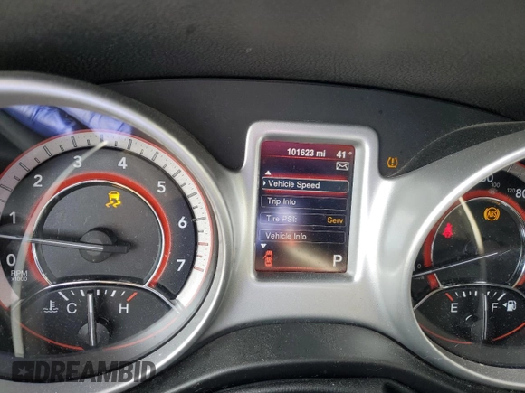 2014 Dodge Journey SE with VIN 3C4PDCAB8ET244624, listed as a Copart auction lot 50975465 with 101,623 mi miles and Salvage Title. Bid and sale history available at carsss.com. Image 9.