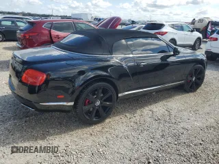 2013 Bentley Continental GT with VIN SCBGR3ZA8DC079782, listed as a Copart auction lot 77968004 with 52,913 mi miles and Salvage Title. Bid and sale history available at DreamBid. Image 3.