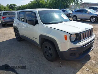2017 Jeep Renegade Sport with VIN ZACCJAAB6HPF44217, listed as a IAAI auction lot 42855845 with 253,811 mi miles and . Bid and sale history available at DreamBid. Image 1.